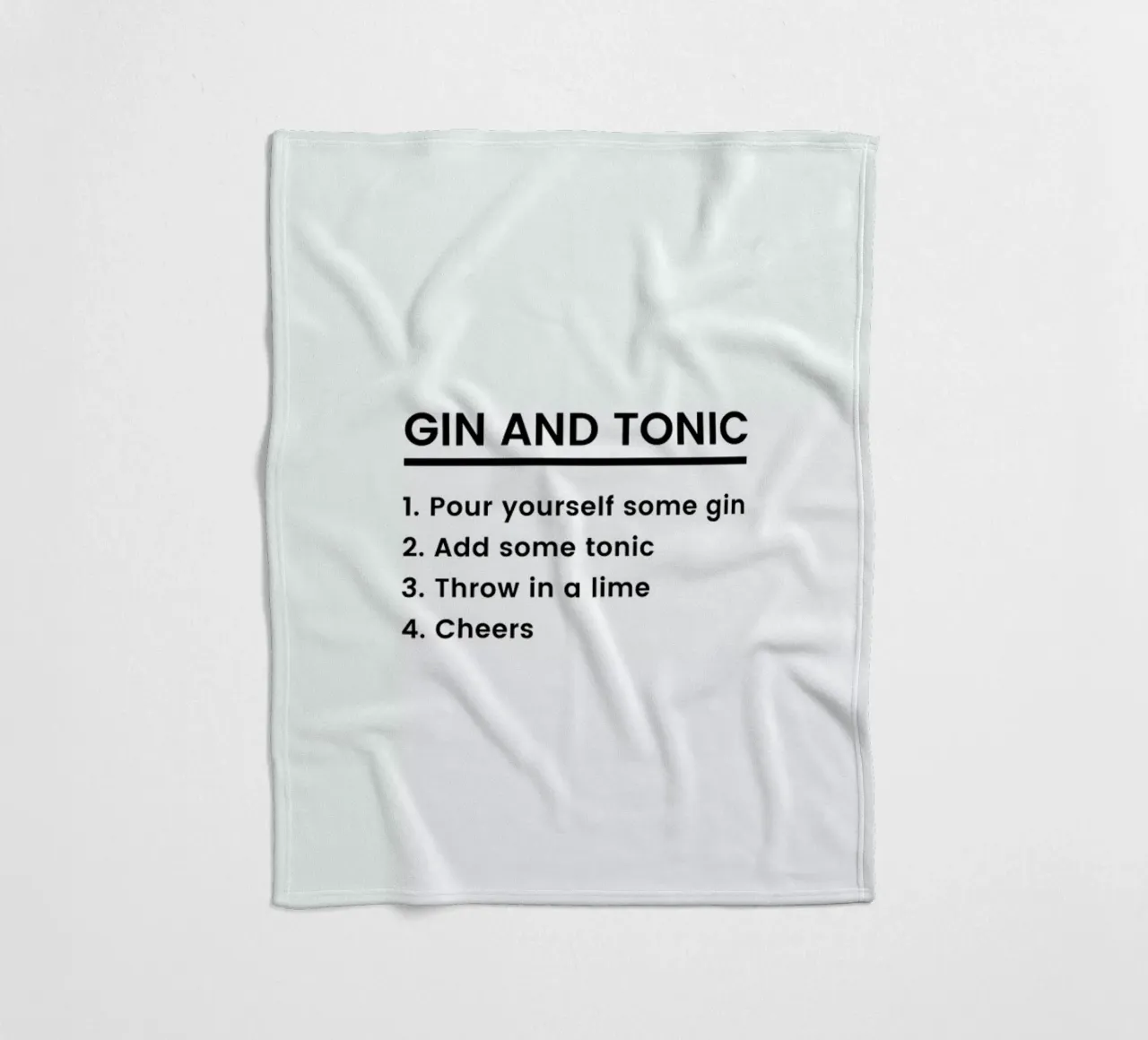 G&T Recipe coperta in pile da Studio One