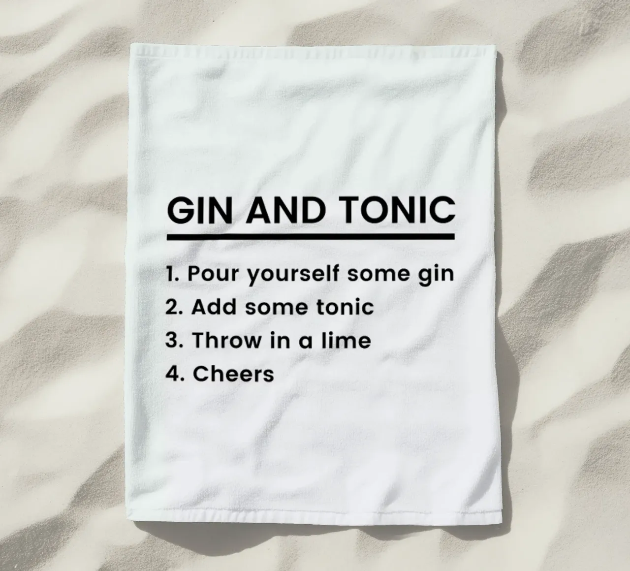 G&T Recipe telo mare da Studio One