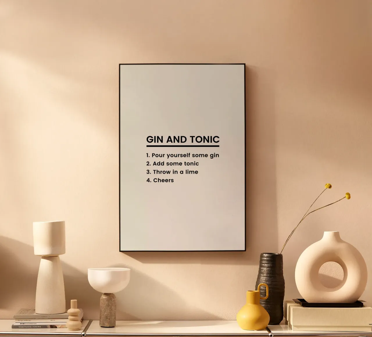 G&T Recipe plexiglass da Studio One