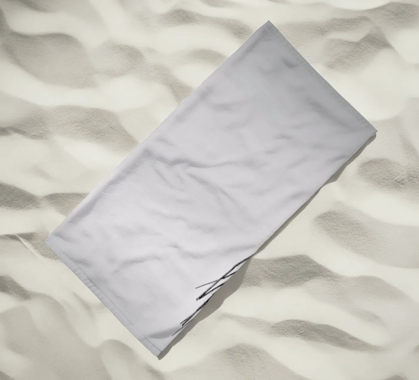 Uno beach towel by Michael J. Reibert