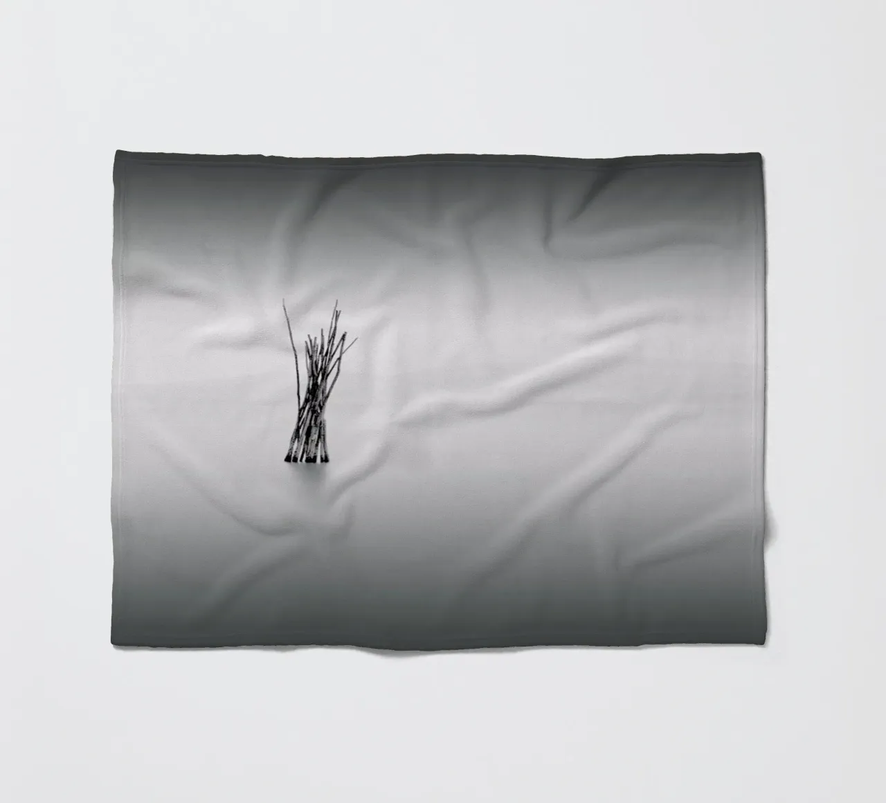 Uno fleece blanket by Michael J. Reibert