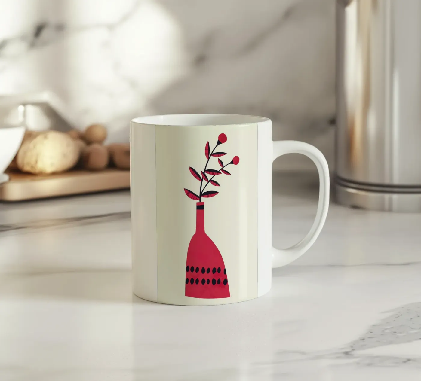 Jasper ceramic mug by Tracie Andrews