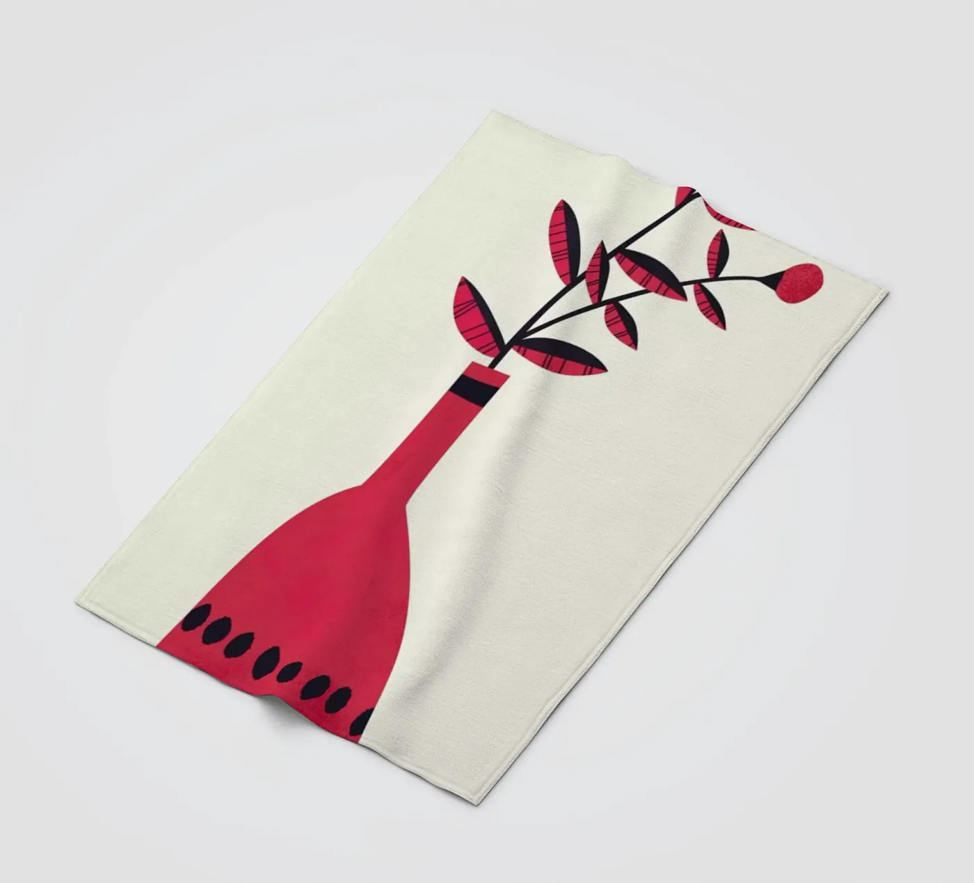 Jasper fleece blanket by Tracie Andrews