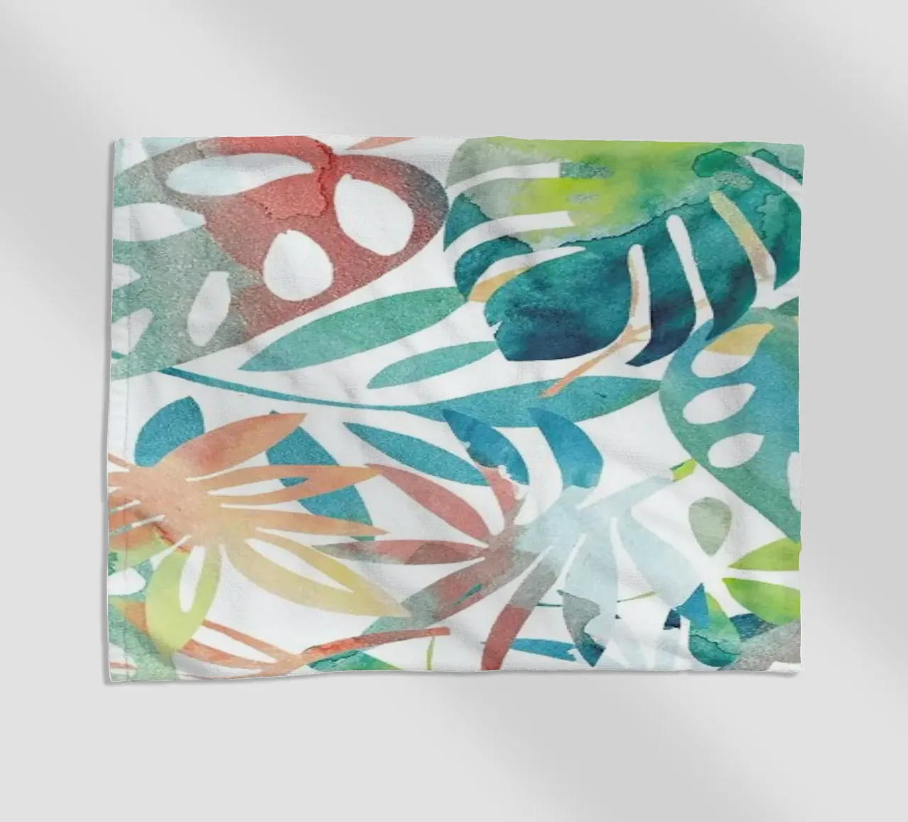 Jungle Leaves Light telo mare da Farina Kuklinski
