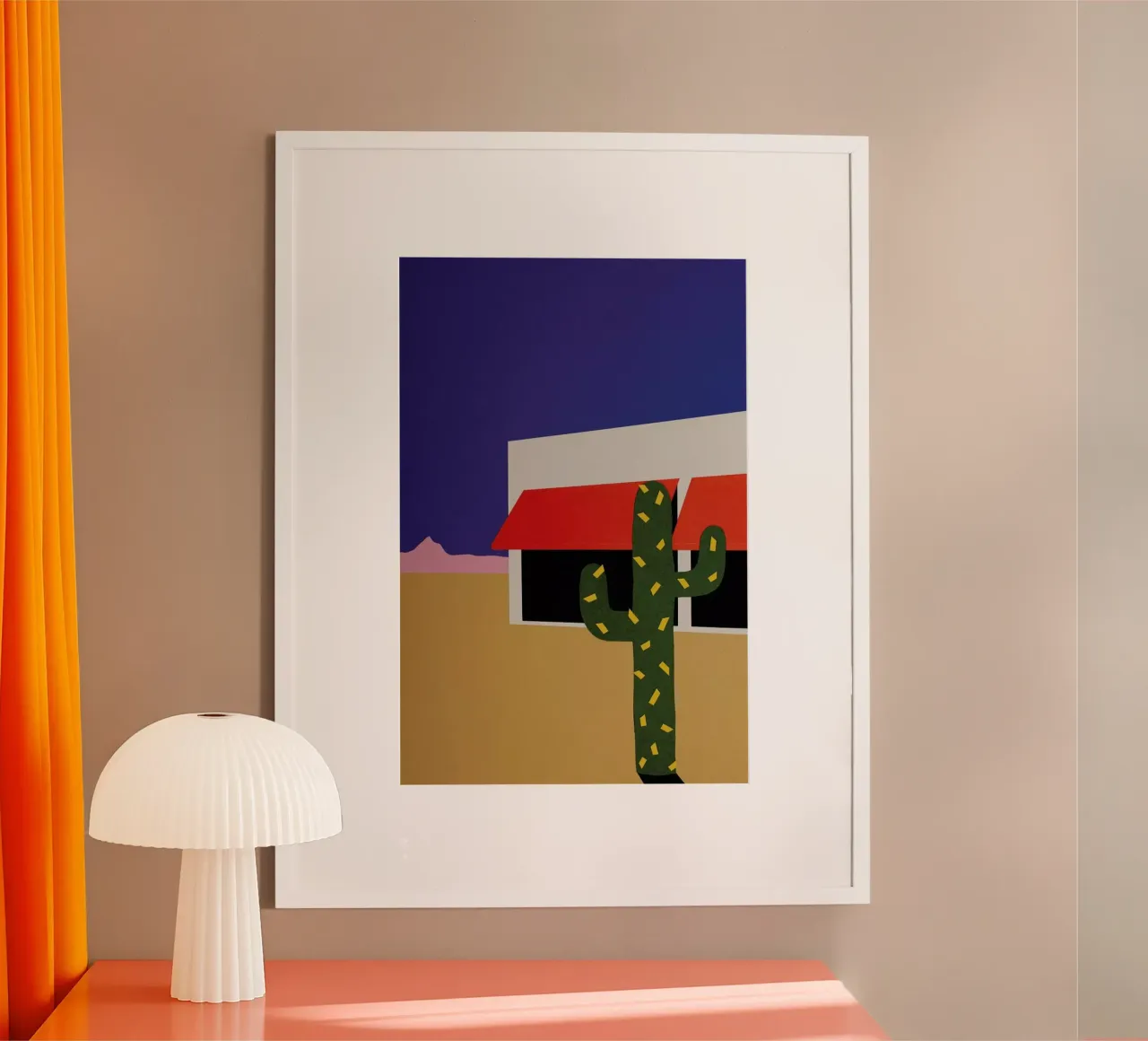 Boutique With Cactus poster da Rosi Feist