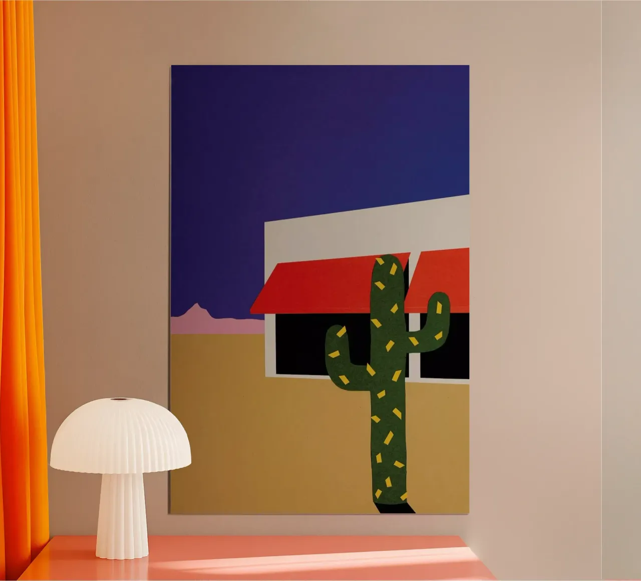 Boutique With Cactus poster da Rosi Feist