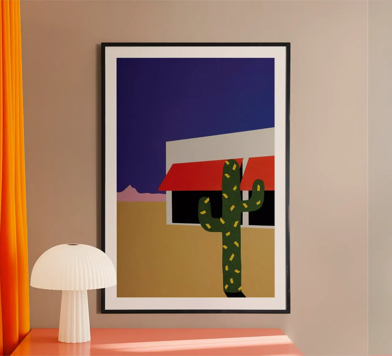Boutique With Cactus poster da Rosi Feist