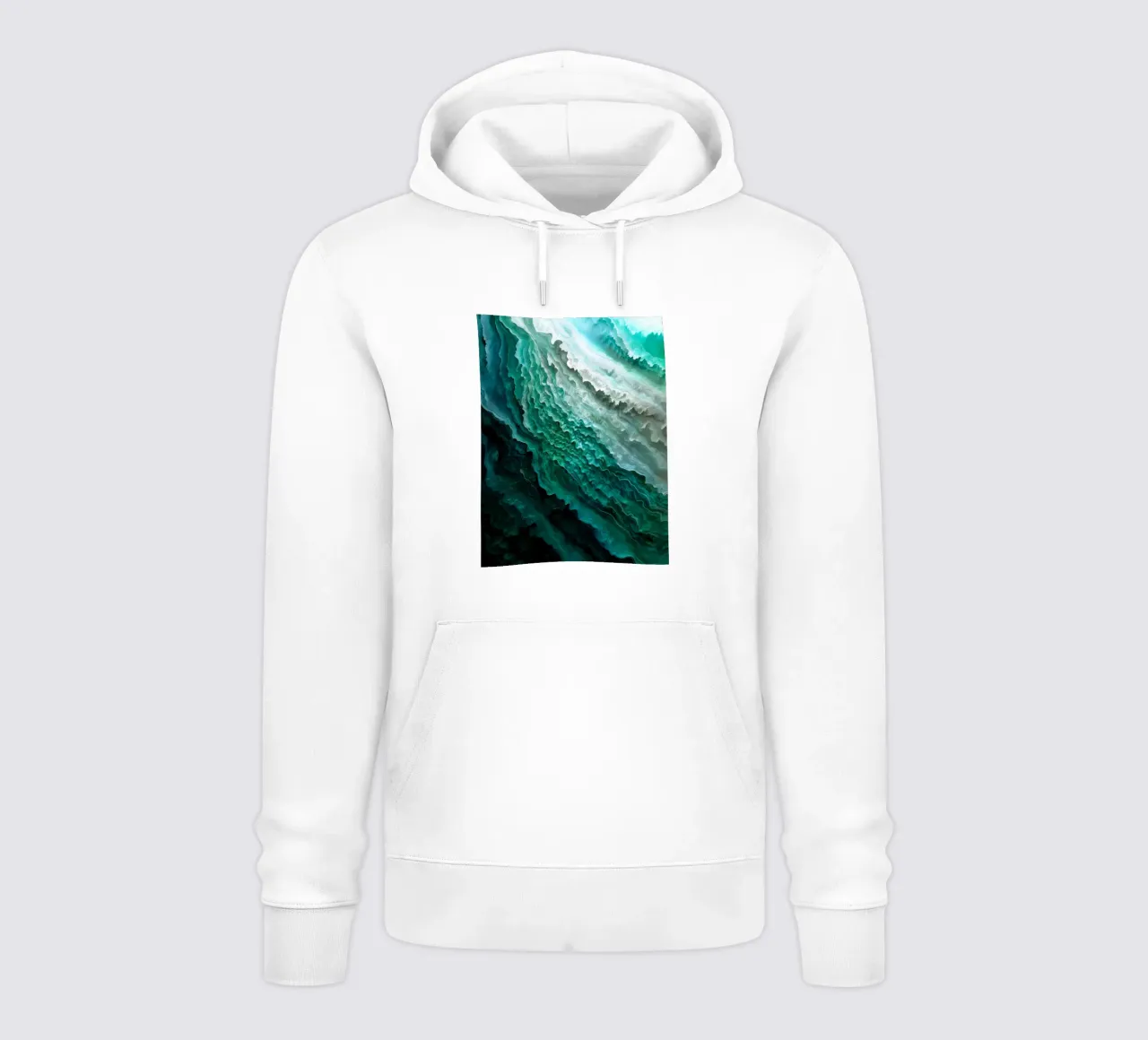Waves of shimmer felpa con cappuccio da The Quiet Senju