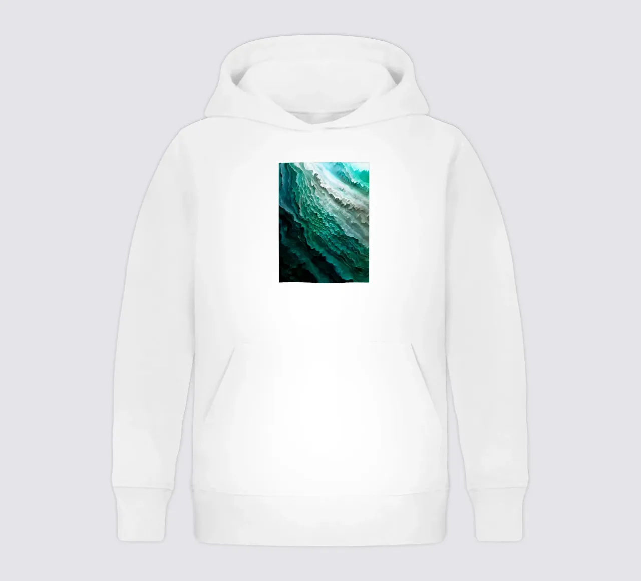 Waves of shimmer Kinder Hoodie von The Quiet Senju