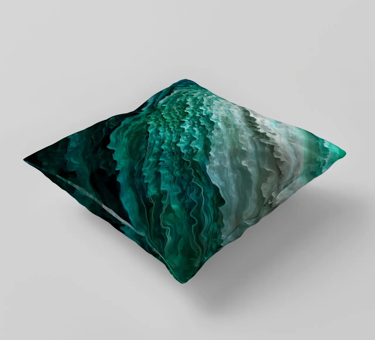 Waves of shimmer cuscino da The Quiet Senju