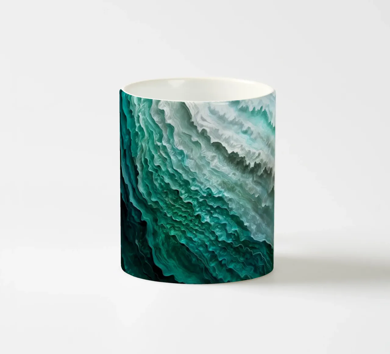 Waves of shimmer tazza in ceramica da The Quiet Senju
