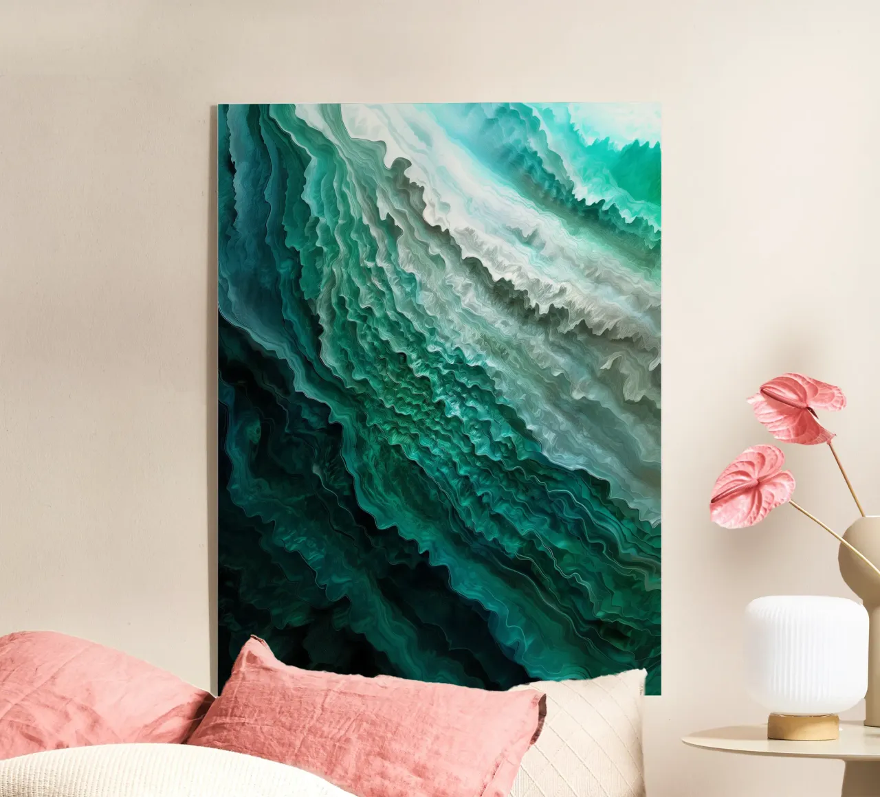 Waves of shimmer plexiglass da The Quiet Senju