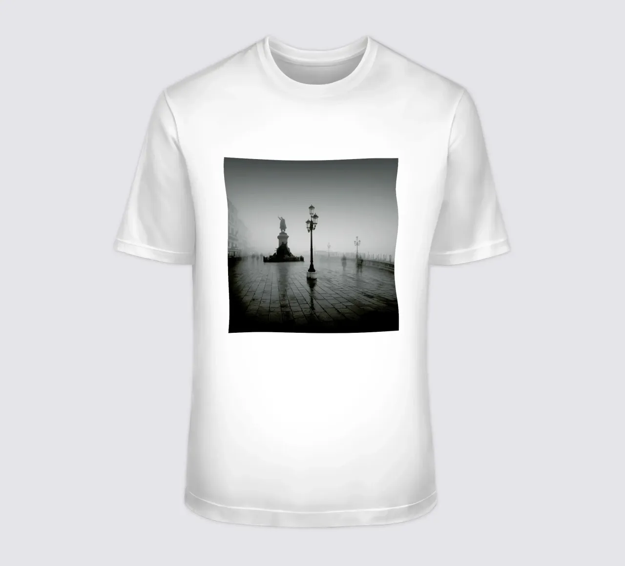 Vittorio Emanuele Il Nella Nebbia t-shirt by Michael J. Reibert