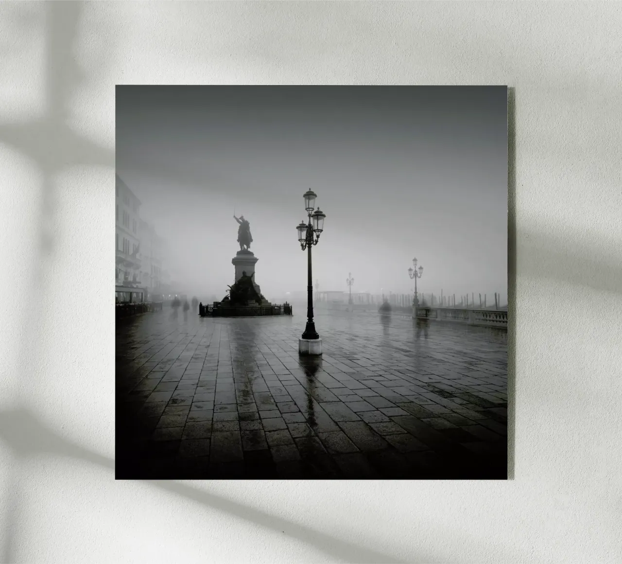 Vittorio Emanuele Il Nella Nebbia acrylic glass by Michael J. Reibert