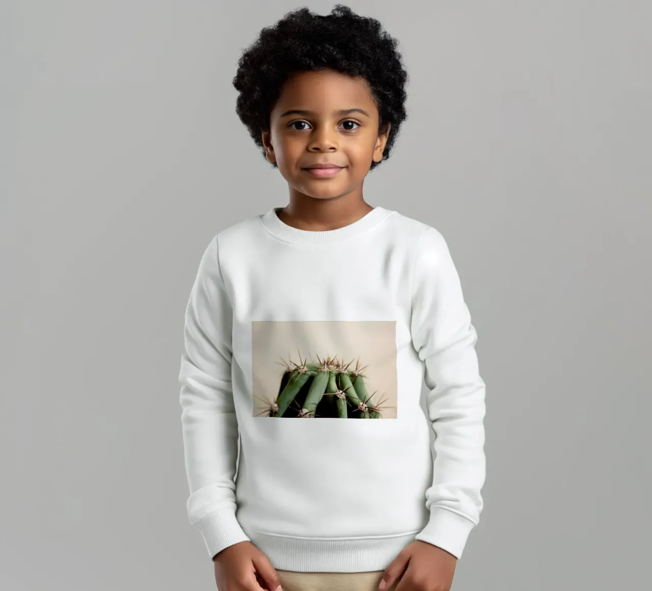 Cactus 02 felpa bambino da Marc Schulthess