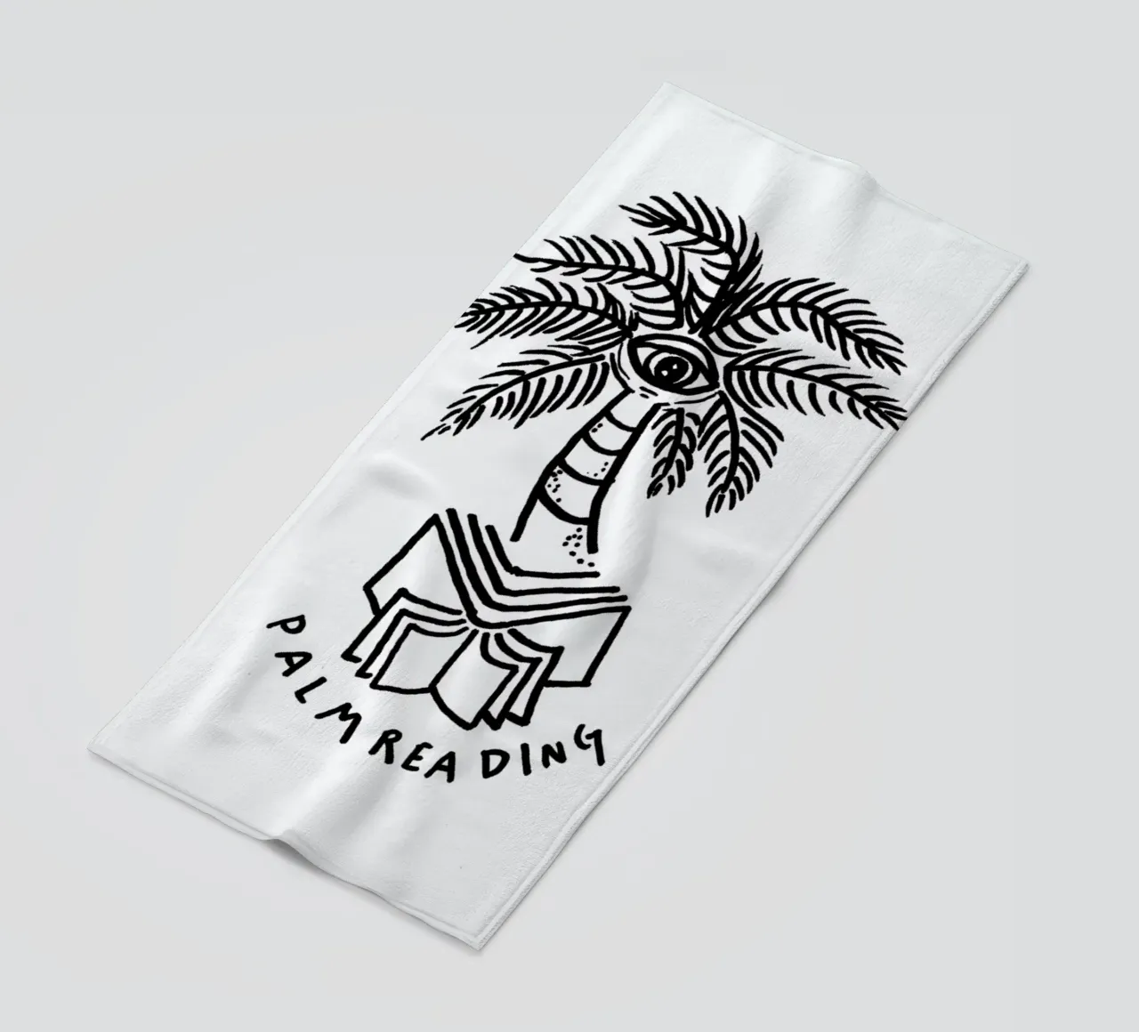 Palm Reading White telo mare da Daniela Roessler