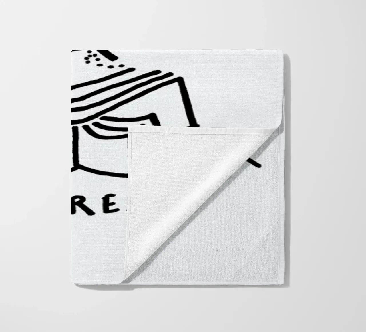 Palm Reading White telo mare da Daniela Roessler