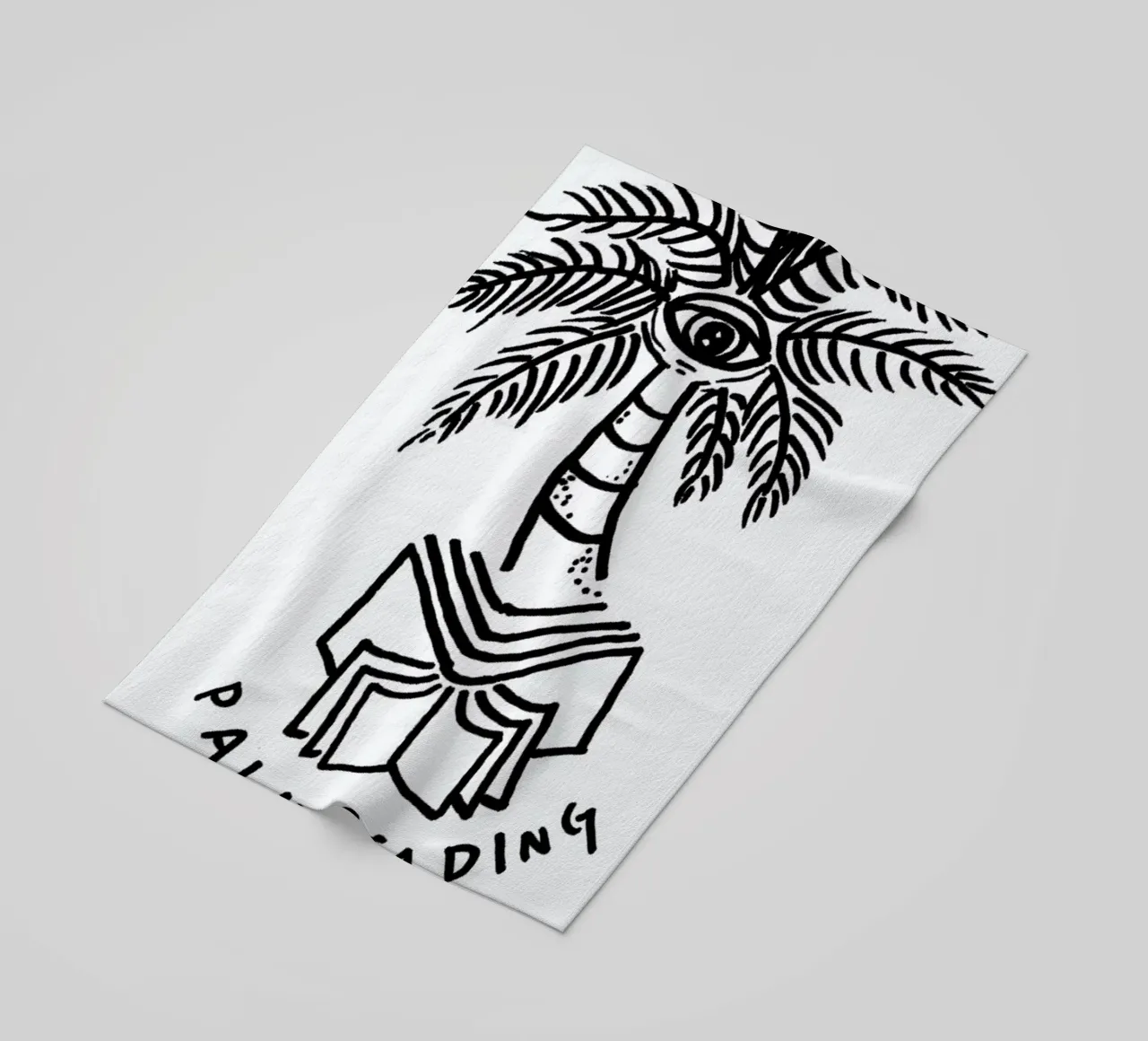 Palm Reading White telo mare da Daniela Roessler