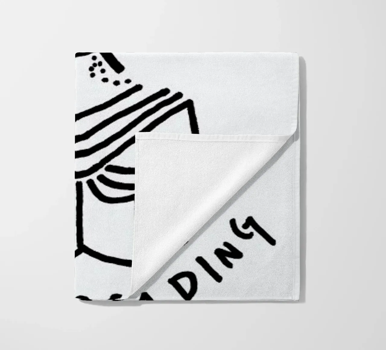 Palm Reading White telo mare da Daniela Roessler
