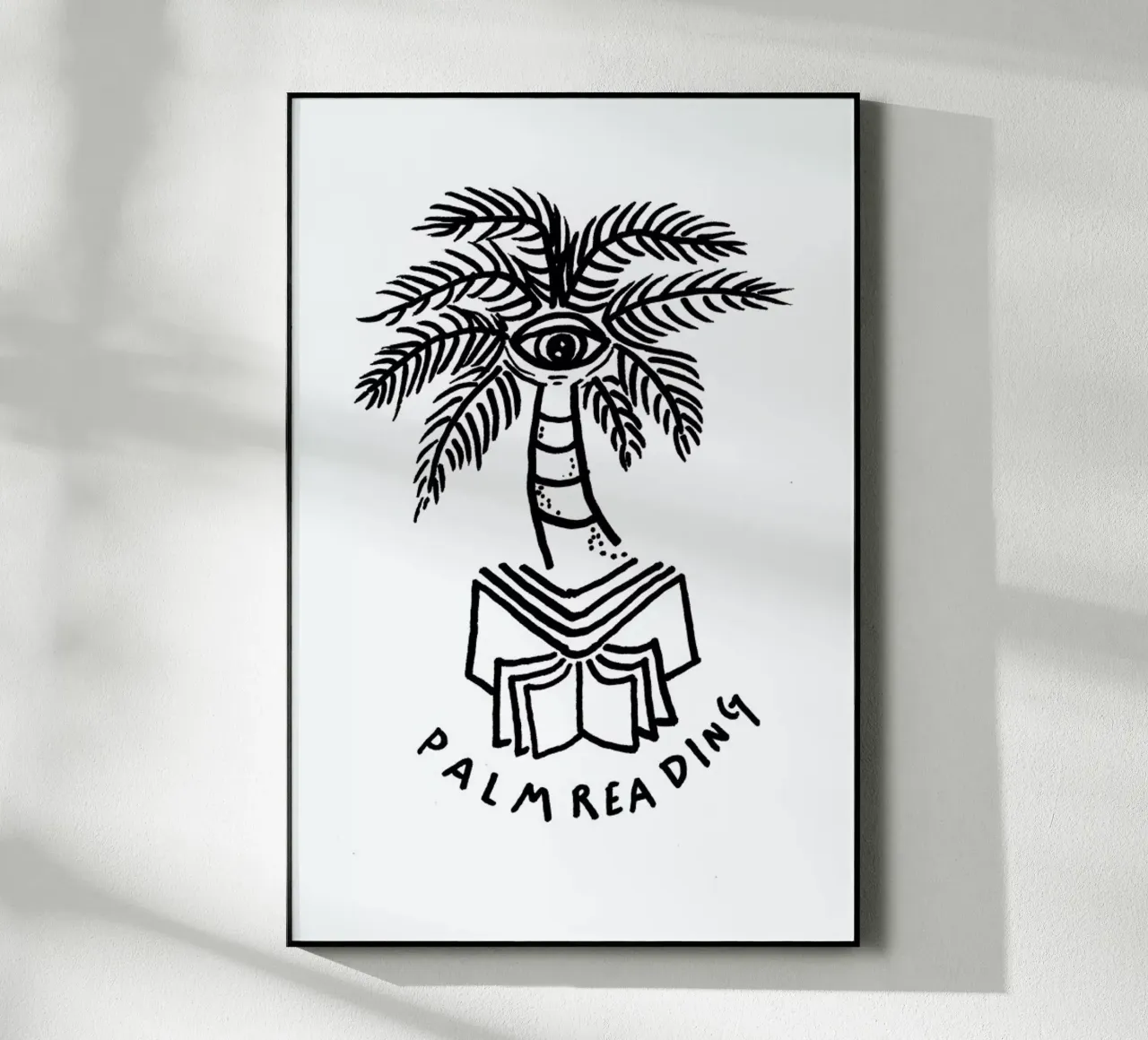 Palm Reading White plexiglass da Daniela Roessler