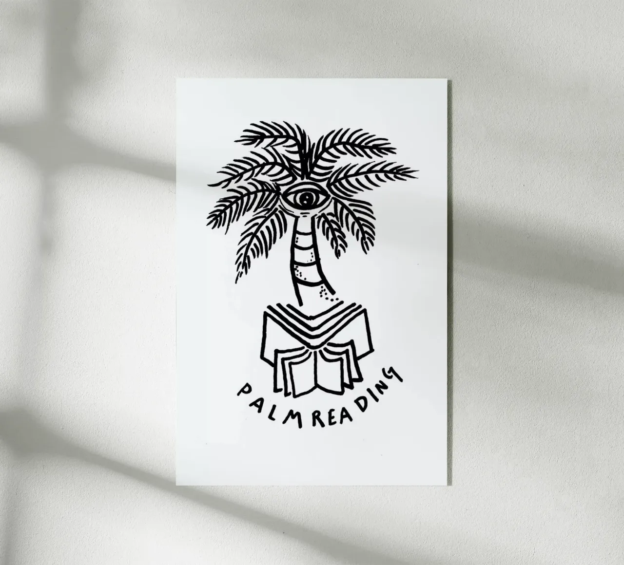 Palm Reading White plexiglass da Daniela Roessler