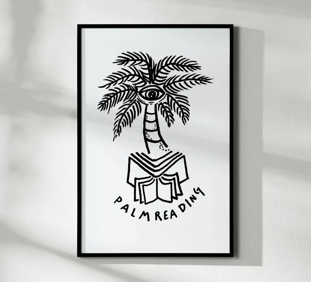 Palm Reading White carta hahnemühle da Daniela Roessler