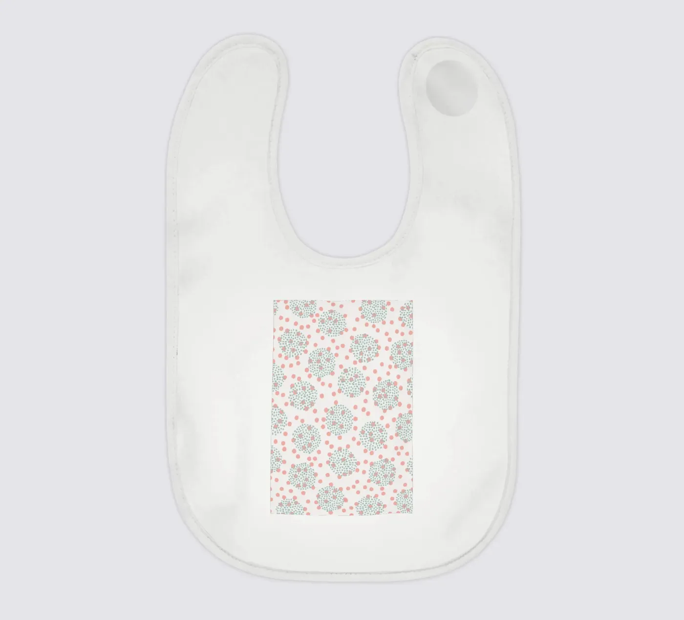 Dots Over Dots baby bib by Kind of Style