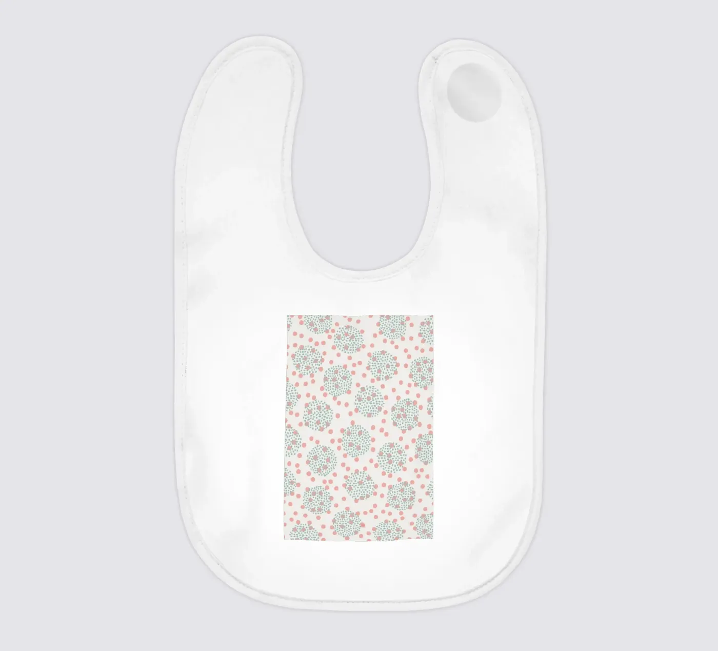 Dots Over Dots baby bib by Kind of Style