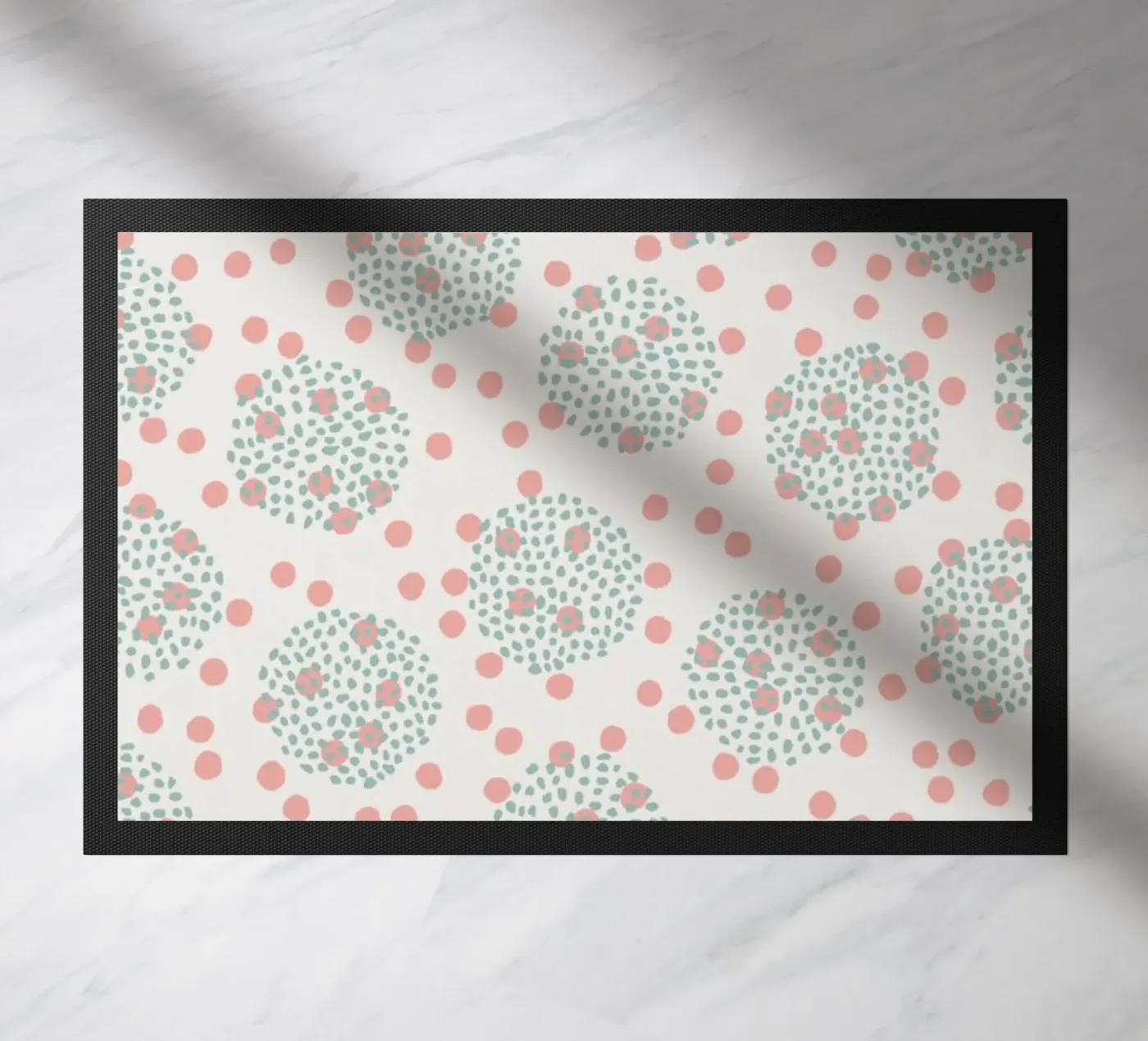 Dots Over Dots Fußmatte von Kind of Style