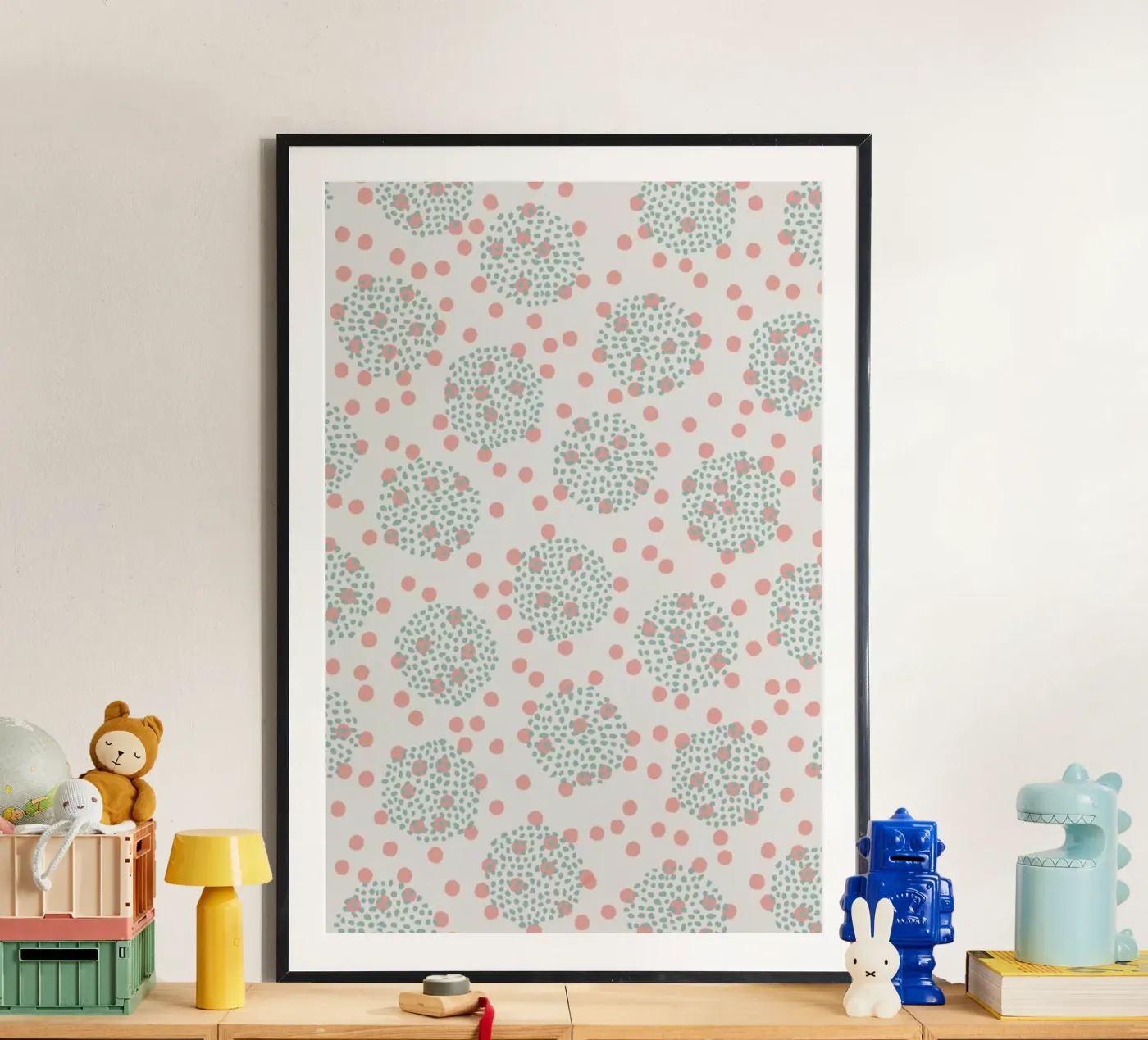 Dots Over Dots poster van Kind of Style