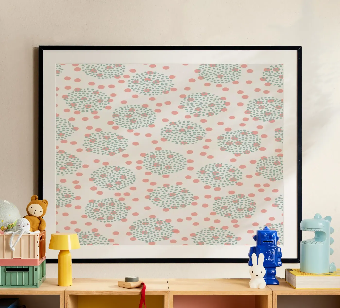 Dots Over Dots poster van Kind of Style