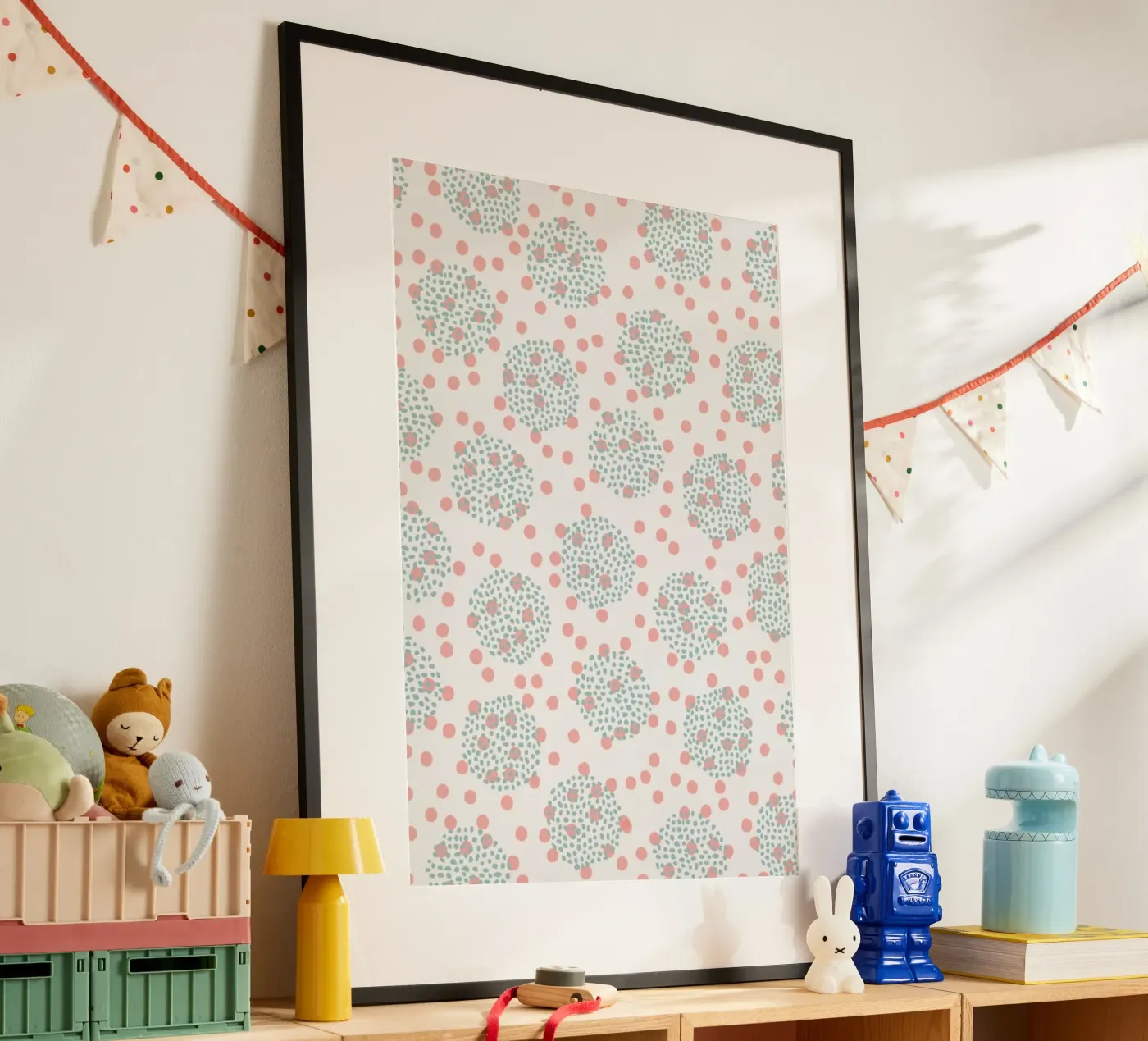 Dots Over Dots poster van Kind of Style