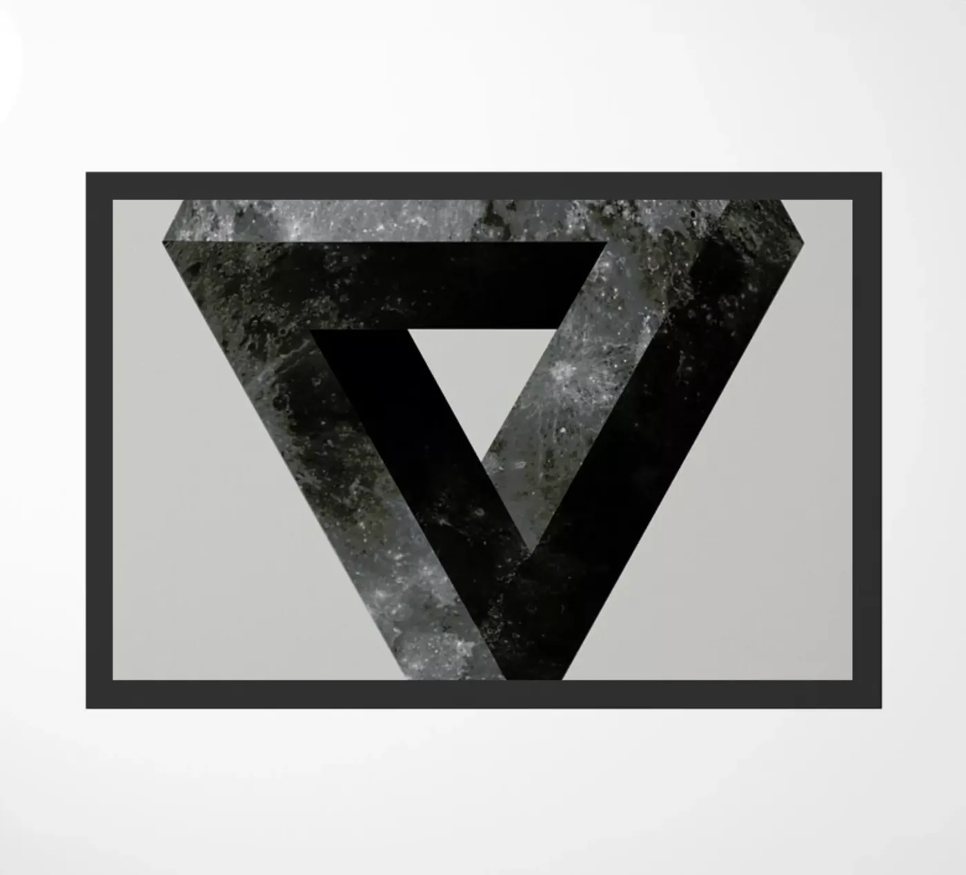 Lunar deurmat van Chris Wharton