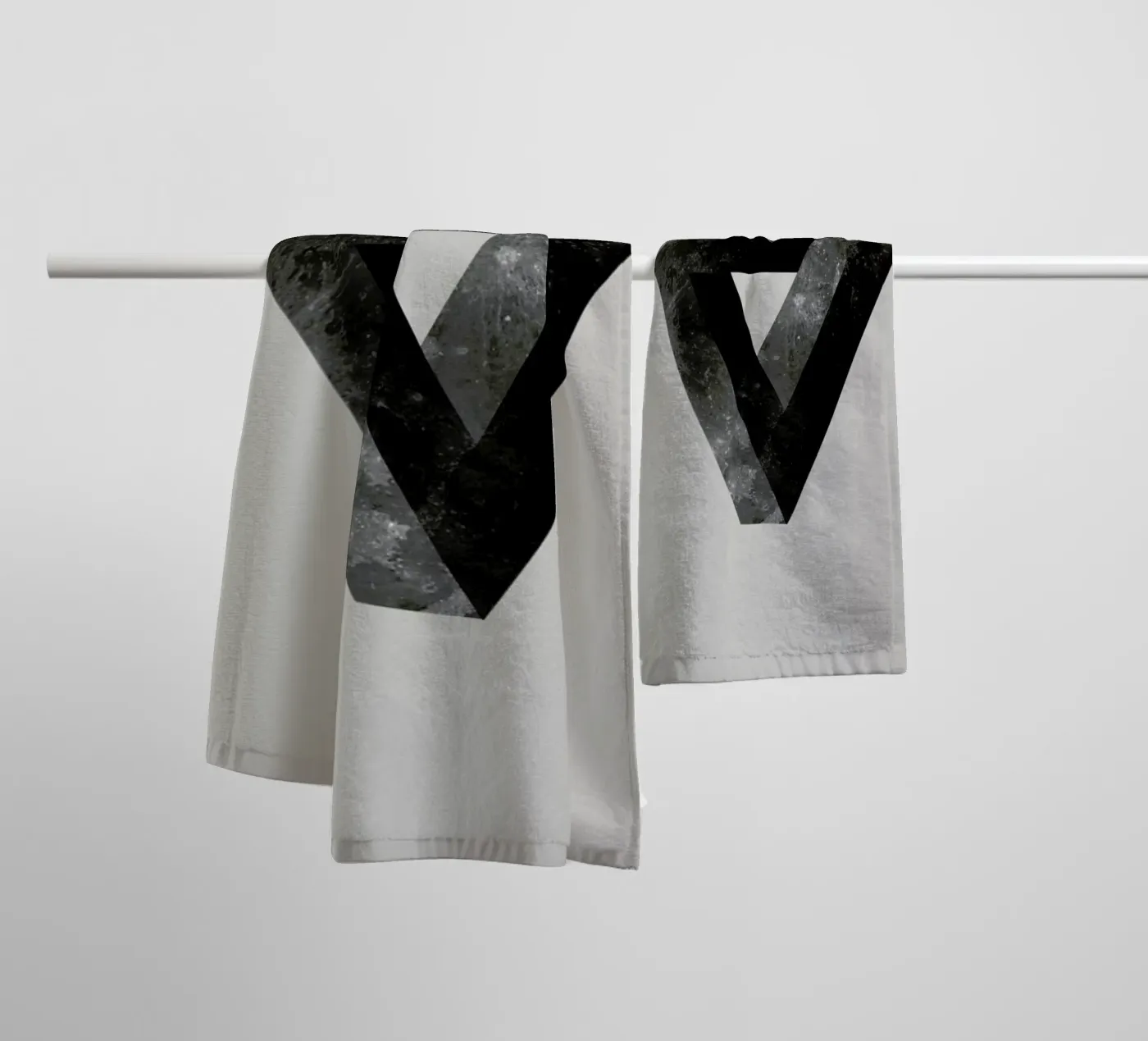 Lunar badhanddoek van Chris Wharton