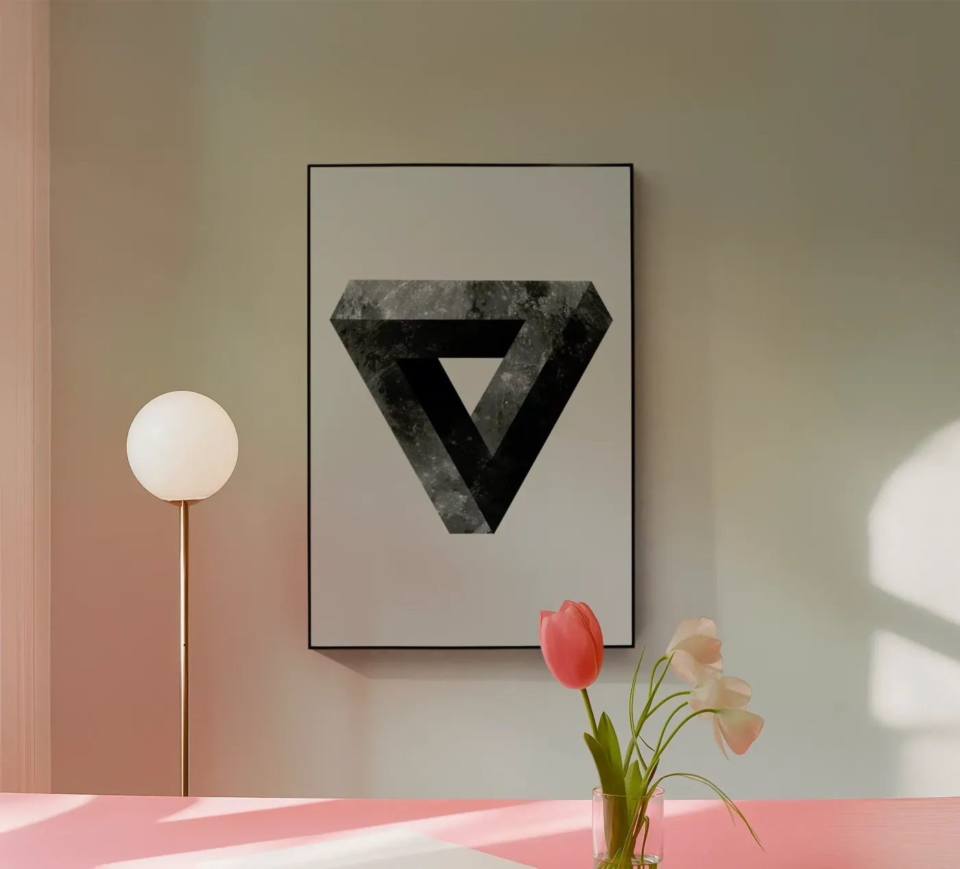 Lunar acrylic glass by Chris Wharton