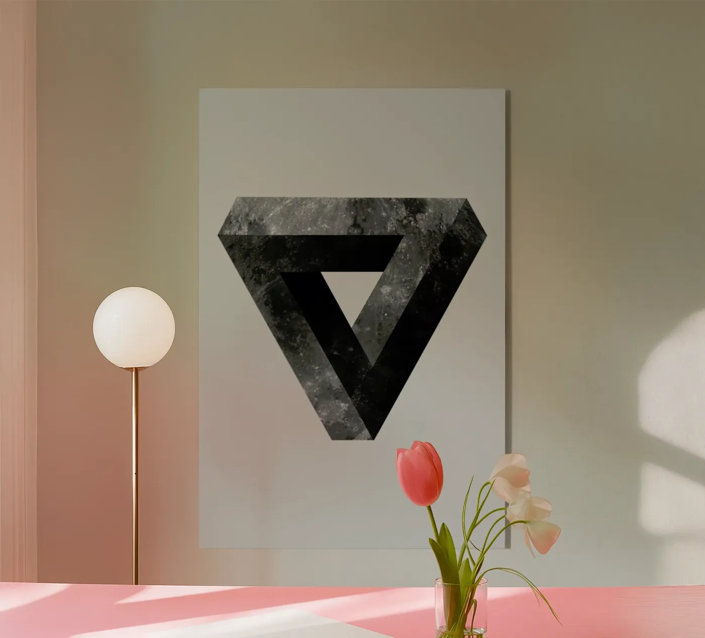 Lunar acrylic glass by Chris Wharton