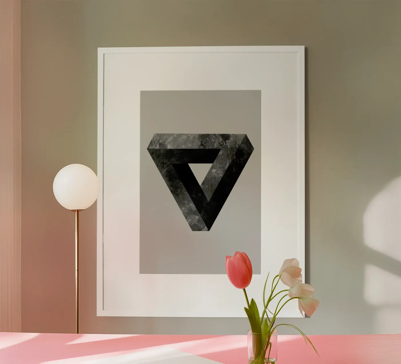 Lunar Poster von Chris Wharton