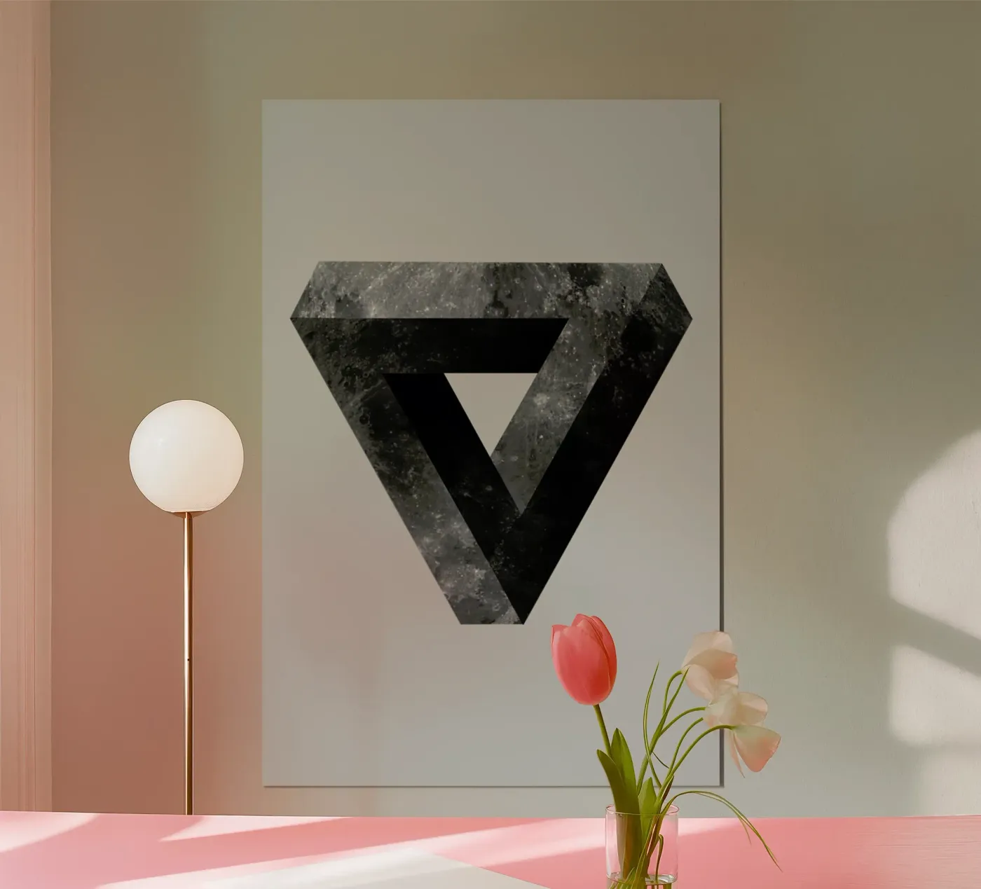 Lunar Poster von Chris Wharton