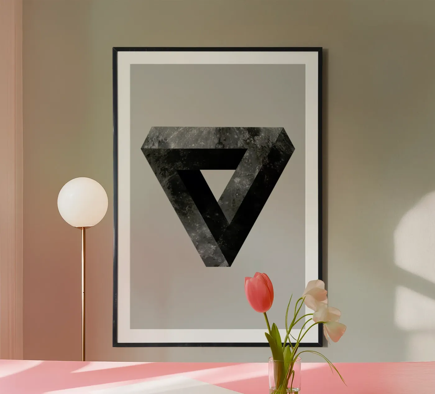 Lunar Poster von Chris Wharton
