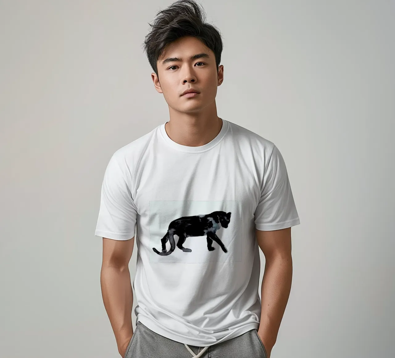 Panther t-shirt by Farina Kuklinski