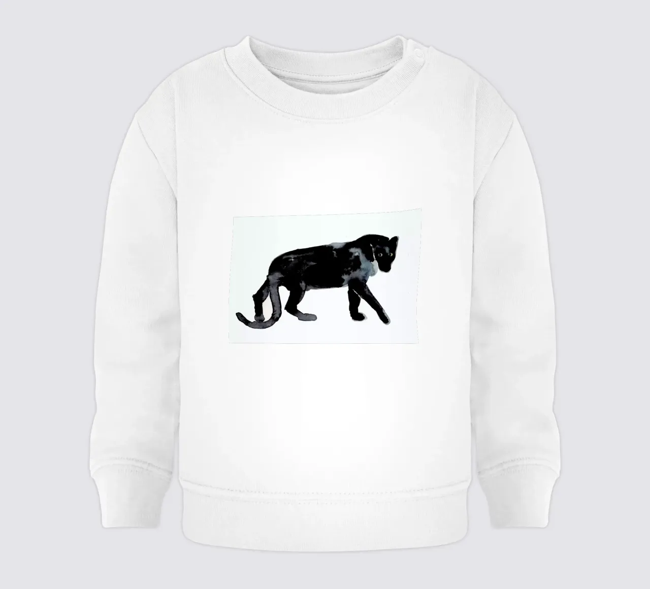 Panther felpa neonato da Farina Kuklinski