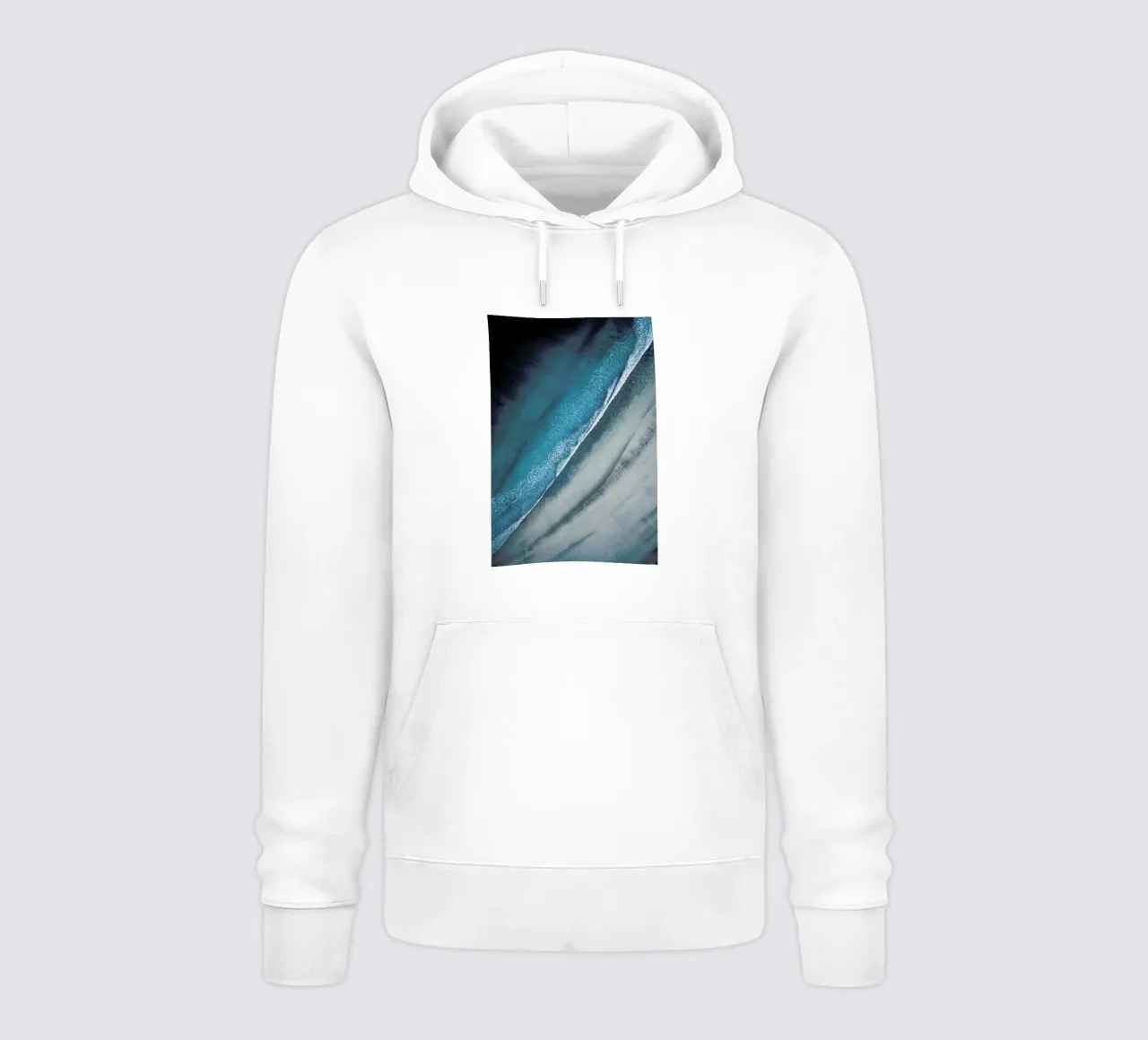 Lofoten Beach felpa con cappuccio da Airpixels