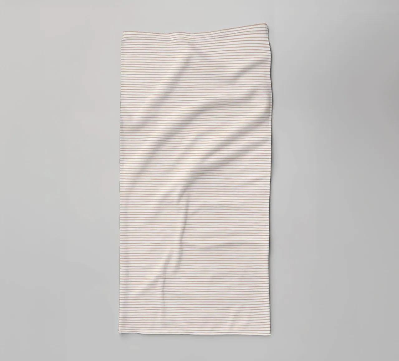 Blush Watercolor Stripes towel by Kind of Style