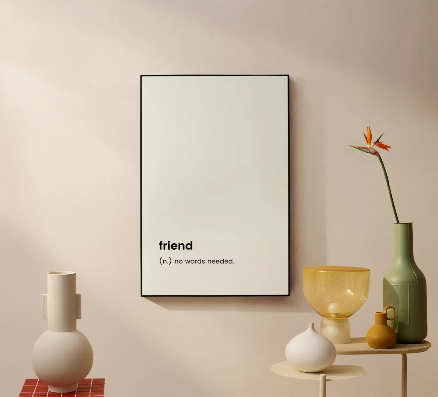 Friend plexiglas de Studio One