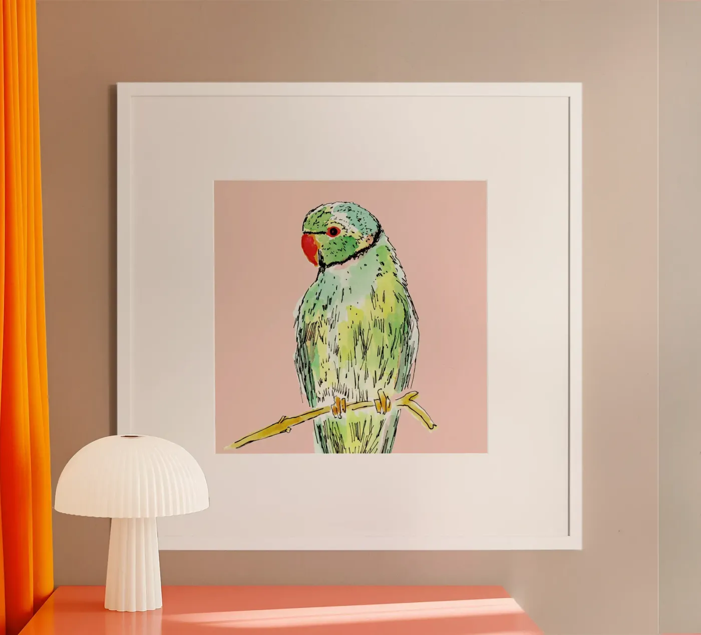 Parrot poster da Farina Kuklinski