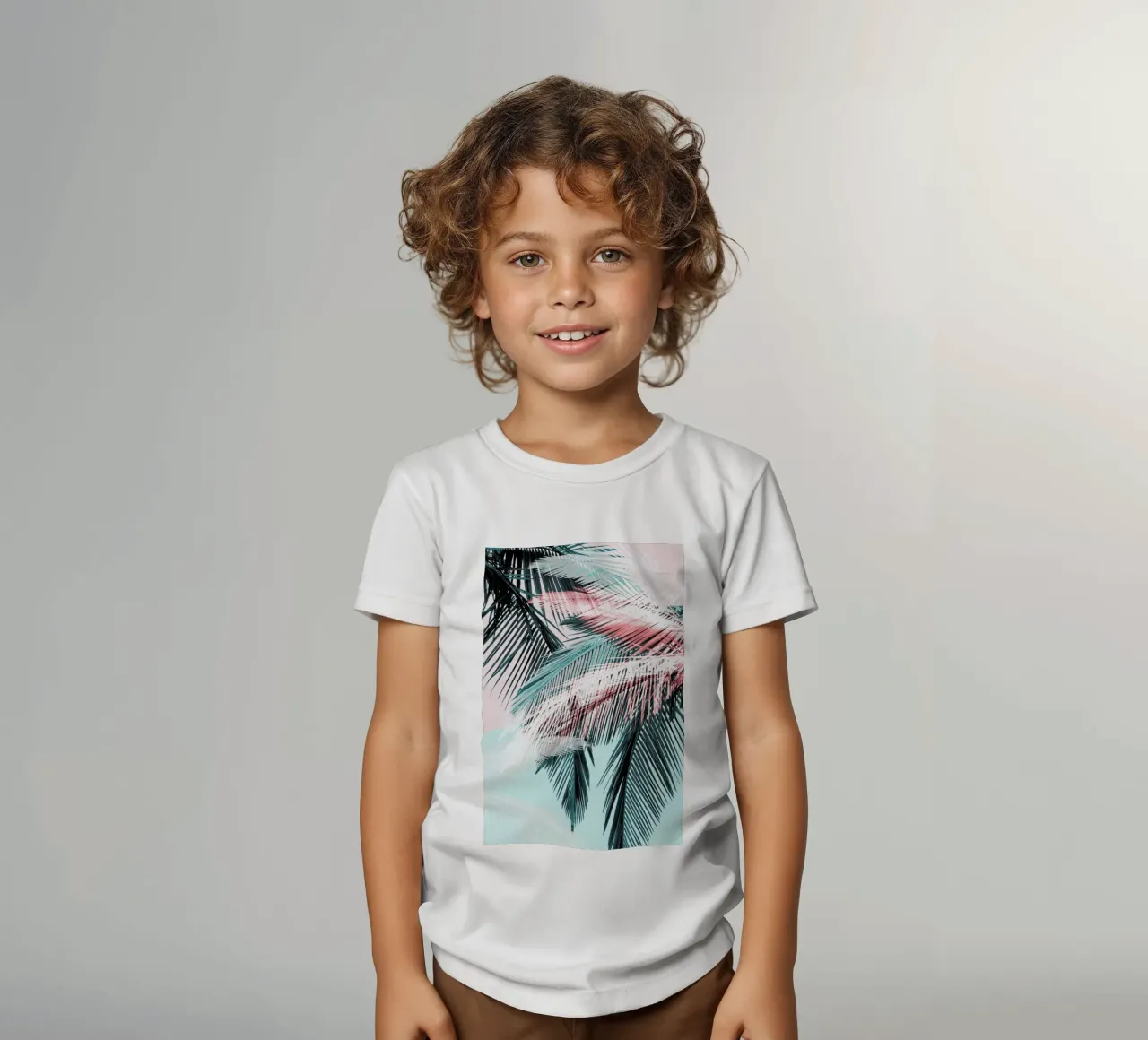 Tropical 01 kids t-shirt by Froilein Juno
