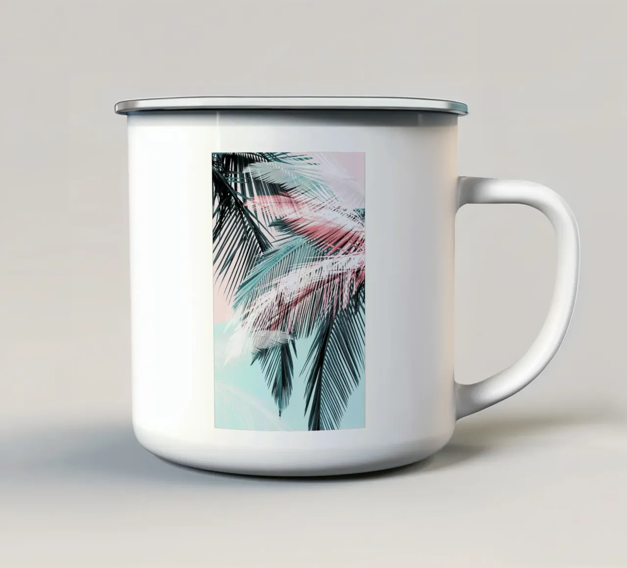 Tropical 01 tazza in smalto da Froilein Juno