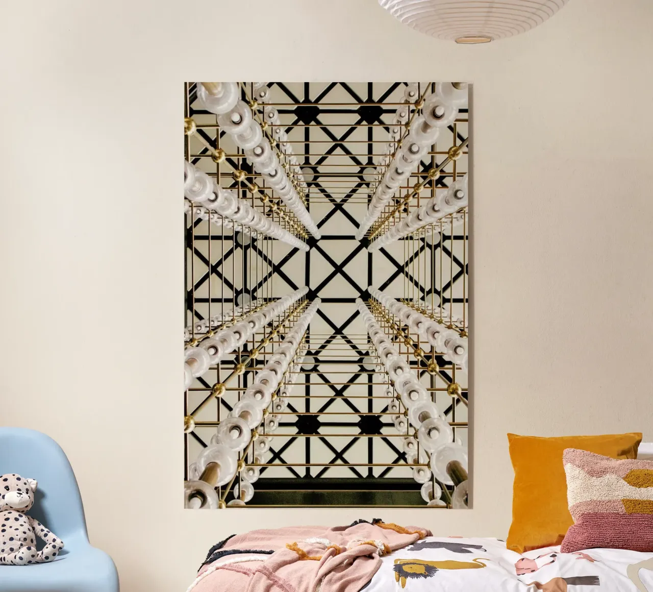 Infinite Light acryl van Marc Schulthess