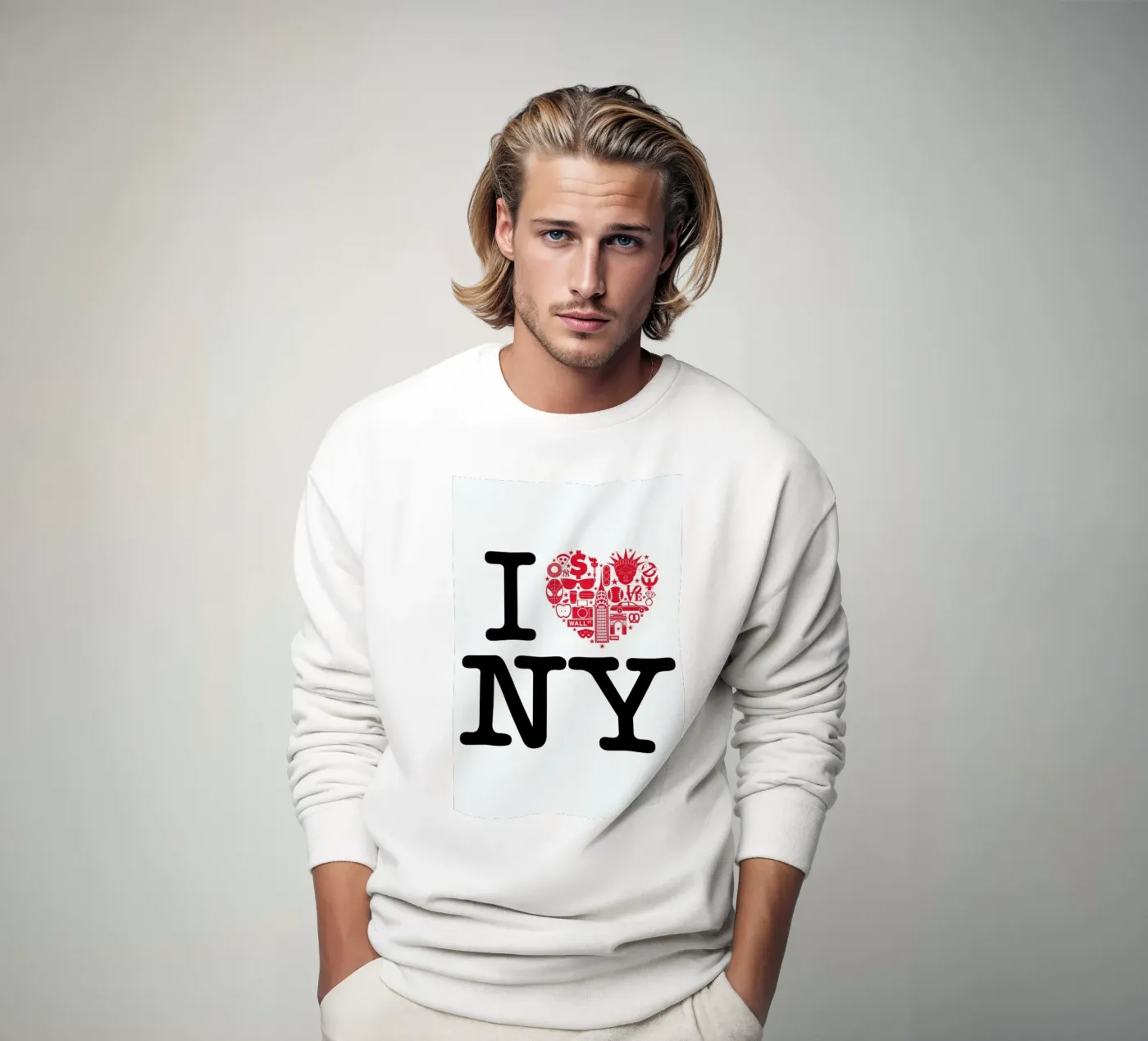 NY felpa da Chris Wharton