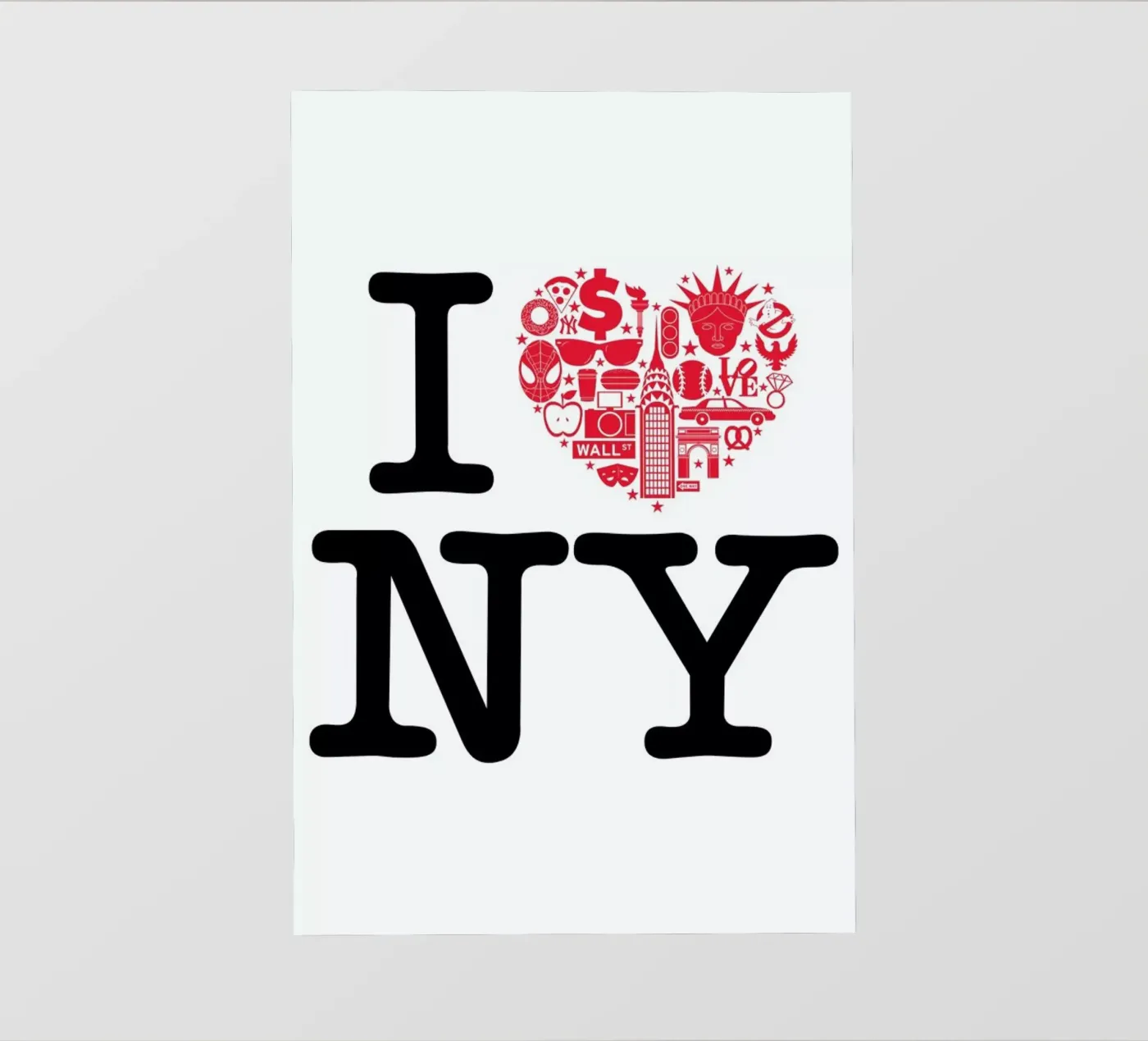 NY Backlit Folie von Chris Wharton